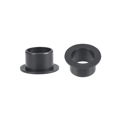 4 Pcs Flanged Sleeve Bearing 12 Mm X 14 Mm X 10 Mm Pom Oilless Bushing built tough, matte black flanged bushings for machinery upgrades.