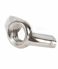 Dang Solid Three Piece Din 315 Wing Nuts Heavy Duty Marine Grade 316 Stainless Steel Rust Resistant Hardware close-up view.