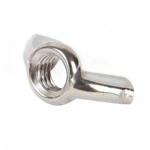 Dang Solid Three Piece Din 315 Wing Nuts Heavy Duty Marine Grade 316 Stainless Steel Rust Resistant Hardware close-up view.