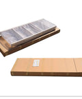 Twin Bunk Bed Ladder Replacement With 59 Inch Safety Handrail built in wood, packaged in boxes for indoor use