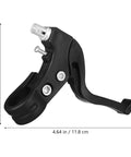 Kids Bicycle Brake Levers Set, Easy Install Brake Handles For Kids Bikes, Universal Fit, black plastic lever, size 118x83x31 mm
