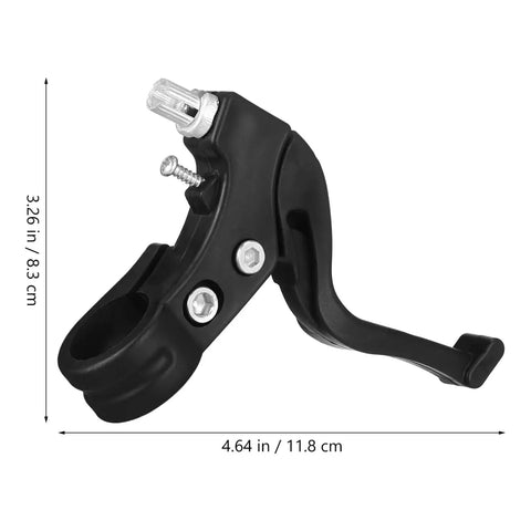 Kids Bicycle Brake Levers Set, Easy Install Brake Handles For Kids Bikes, Universal Fit, black plastic lever, size 118x83x31 mm