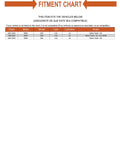 Fitment chart for Built Tough Replacement CV Joint Drive Shaft Spline Teeth 30 for BMW vehicles with specifications.