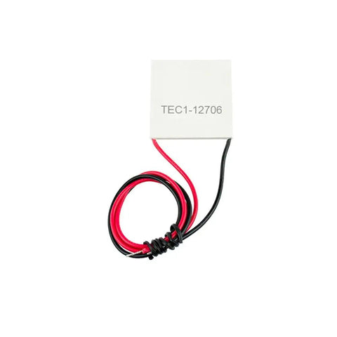 Dope 12V 60W Peltier Cooler Module For DIY PCs And Gaming Consoles, 40mm square heatsink thermoelectric cooler, TEC1-12706 model with wires
