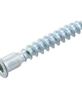 Heavy Duty Furniture Confirmat Screws For Wood DIY Projects, M7x50mm hex socket countersunk head, galvanized carbon steel