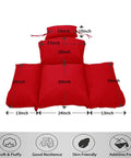 Comfy Egg Chair Cushion Replacement For Hanging Egg Chair Outdoor Swing With Headrest Foldable Waterproof Cushions dimensions