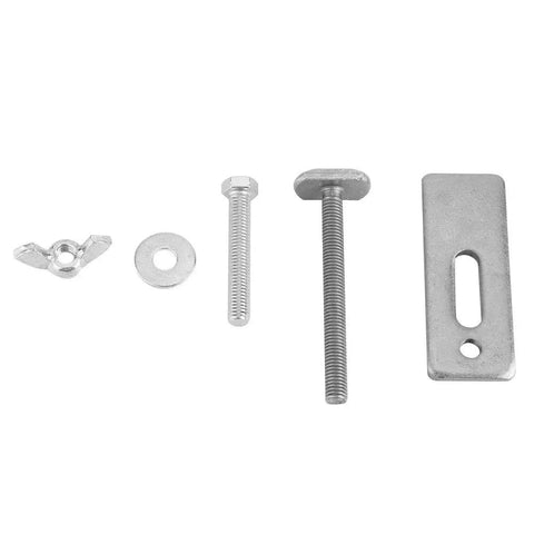 Mini Hold Down Clamp Kit For T Track Systems On CNC Router Tables with 8cm iron clamps and adjustable screws components