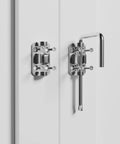 Patio Sliding Door Loop Lock 2 3 Eighth Inch U Shaped Latch Hook Lock Replacement for Window Barn Fence Gate Garage DIY Installation
