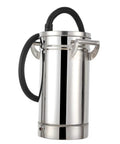 8 Liter Fluidized Powder Hopper Tank For Coating Machines And Hvlp Sprayers Stainless Steel Small Paint Bucket 201 Grade with hose detail.