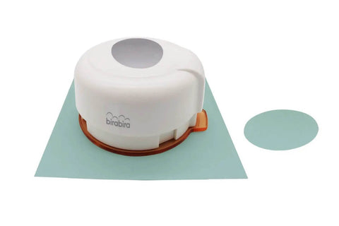 Oval Magnetic Punch For Paper Crafting And Scrapbooking, Creates A One And Five Eighths Inch By Two And Five Sixteenths Inch Oval Window