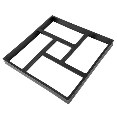 DIY Garden Walkway Paving Mold Premium Plastic Pro Grade Kit for easy patio landscaping and creating stone look walkways.