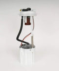 Drop In GM Electric Fuel Pump With Top Shelf OE Quality And Rock Solid Reliability That Keeps Your Engine Running Like New For Maximum Torque And Dependable Performance M10266 standing view with wires and housing details.