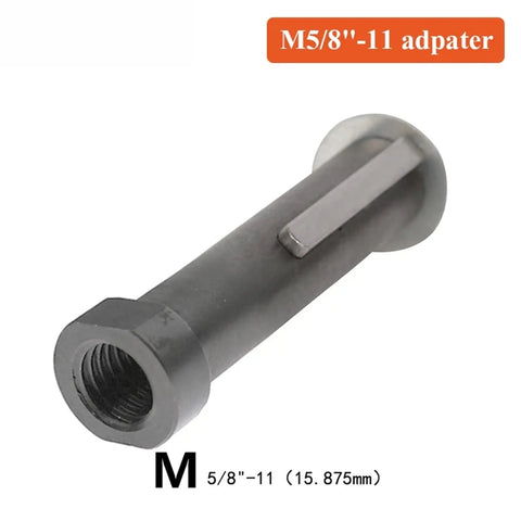 M5/8"-11 adapter for Hot Deal 120mm Nylon Polishing Drum Wheel With M15.875 Adapter for stainless steel applications.