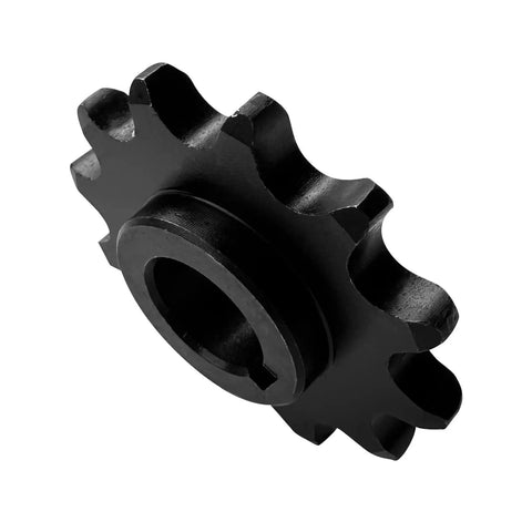 Beefed-Up 12 Tooth 420 Chain Sprocket Kit With Five Eighths Inch Bore And Sixteenth Inch Keyway For Twenty To Thirty Series CVT Mini Bike Go Kart