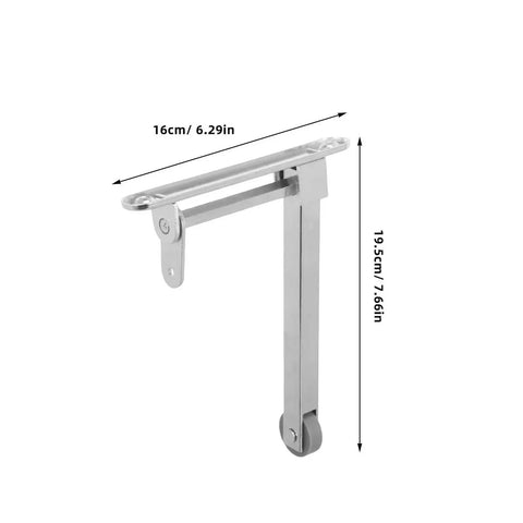 Beefy Heavy Duty Automatic Door Closer Kit With Metal Construction And Stainless Steel Spring Converts Standard Doors