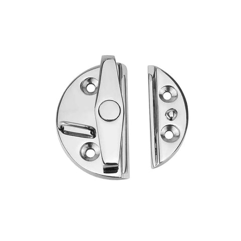 316 Stainless Steel Boat Door Catch Latch 55mm Round Twist Lock For Boats And Outdoor Cabinets Saltwater Ready