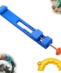 Pro Grade Adjustable Base Guide For Circular Saw, Skateplate Attachment For Clean Rip Cuts, Blue guard, Safety Knob Clamp