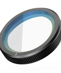 Side view of CPL Filter for Dash Cam Front Camera A229 Series and A329S Series Anti Glare Polarizing Lens, circular design
