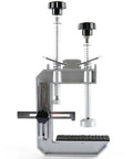 Heavy Duty Countertop Assembly Jig With Adjustable 45 Degree Clamping Fixture For Precision Stone Seam Splicing And Tile Joint Alignment, shown from the front.
