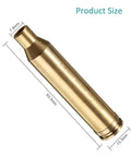Red Dot Laser Bore Sight For 7MM Rem Mag Rifles With Battery Pack, Quick Scope Alignment Tool dimensions in mm.