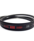 A4L V Belt 42 Inch Outside Length 1/2 Inch Top Width 11/32 Inch Thick Natural Rubber SBR Polyester Unimatch ARPM Black Belt