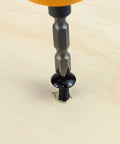 No 6 Black Stainless Steel Phillips Truss Head Sheet Metal Screws Set With Bit, 304 Stainless, quarter inch thread in wood