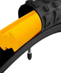 Tubeless Tire Inserts For 700c, 27.5 And 29 Road Bikes, Air Insert Liner Foam, Puncture Proof, Vibration Dampening, Rim Protection, Gravel Ready, 2.3-2.5 Inch Tires shown inside bike tire
