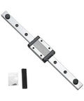 200mm MGN12 Linear Rail Guide with MGN12H stainless steel black carriage block for 3D printers and machines type H