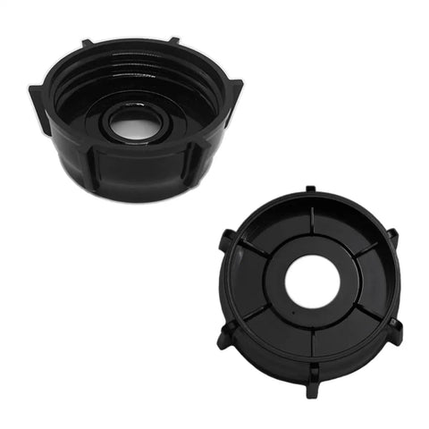 Blender Replacement Parts Kit With 4 Point Blade, Jar Base, black plastic jar base for blenders with 2 3/4 inch base diameter