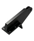 Rock Solid Door Jamb Replacement Bracket Compatible With Lanai Screen Enclosures black heavy duty mount for screen doors