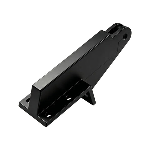 Rock Solid Door Jamb Replacement Bracket Compatible With Lanai Screen Enclosures black heavy duty mount for screen doors