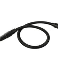 Professional 1M Flexible Dust Collection Hose And Adapter Kit For Karcher Vacuum With Direct Power Tool Connection, black flexible hose.