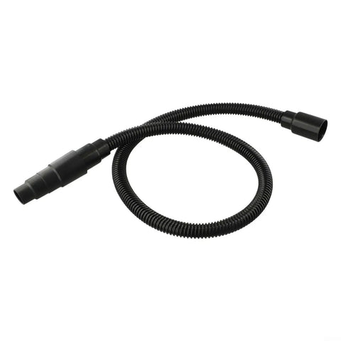Professional 1M Flexible Dust Collection Hose And Adapter Kit For Karcher Vacuum With Direct Power Tool Connection, black flexible hose.