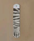 Durable Aluminum Sock Jig For Straight Socks, Easy Use Sock Board For Heat Press Transfer And Sublimation Printing, Silver with tiger print