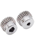 Beefy Heavy Duty Helical Gear 24 Teeth 1.5 Mod 304 Stainless Steel Bore 8 To 20 Mm Industrial Drive Gear