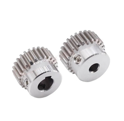 Beefy Heavy Duty Helical Gear 24 Teeth 1.5 Mod 304 Stainless Steel Bore 8 To 20 Mm Industrial Drive Gear
