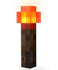 Redstone Torch LED Lamp 12.6 Inch USB Rechargeable Nightlight For Gaming Setup Cosplay And Roleplay Orange Official Collectible Desk Light For Home Decor
