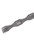 33 Foot Manual Drain Auger Snake Heavy Duty Spring Steel Pipe Cleaner with flexible spiral design for tackling stubborn clogs.