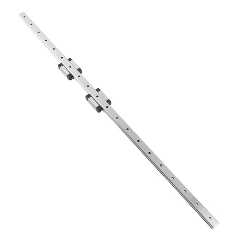 Compact Linear Rail Guide Kit With 500mm Length And 12mm Width Includes Two MGN12B Slide Blocks Ultra Precise Low Friction Motion