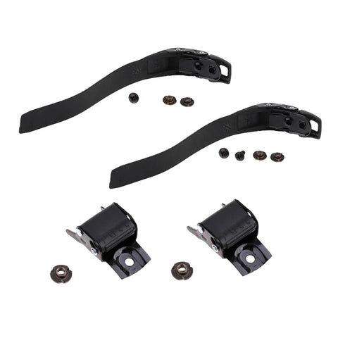 Durable Inline Roller Skate Straps Kit With Screws And Buckle Replacement Repair Accessories For Shoes Easy To Install