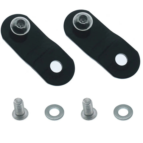 Gas Tank Rising Lift Kit For Harley Big Twin Dyna Softail Touring Bikes 38mm 1.5 Inch Steel Riser 1 Pair with mounting bolts