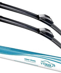 Street Ready Slick J Hook Windshield Wiper Blades 22 Plus 22 Inch Heavy Duty Oem Quality Replacement For Ford Chevy Ram. Two blades with packaging.