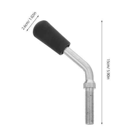 Solid As A Rock M12x40 Workbench Locking Screw Metal Threaded Handwheel For Drill Press Lathe Table Clamp Replacement Knob, 15cm length.