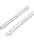 Two Section Drawer Slides Pair For Keyboard Trays And Small Cabinets No Squeak Glide Quiet Operation