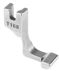 Industrial Beefed-Up Steel Presser Foot Replacement For Sewing Machines, Heavy Duty Zipper Foot, Universal Flat Bed, Fits Leather Laminated Fabric And Other Heavy Materials, Durable Spare Parts, T168 steel zipper foot