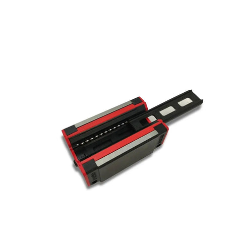 High Precision HGH15CA Linear Guide Rail Kit With HGW15CC Carriage Slide Block For Smooth CNC Router Motion And Low Friction Assembly Project That Rock black red rail block