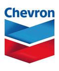 Chevron logo with blue and red design elements on a white background.