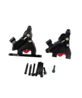 Ride Ready Road Bike Shifter Pair With Slick Shifting 2x11 Speed Mechanical Levers and 160Mm Disc Brake Rotor for cycling.
