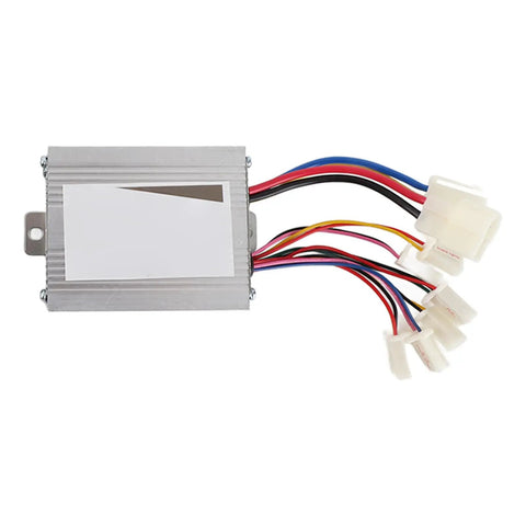 Beefed Up Aluminum Alloy 500W Brush Motor Speed Controller With Smooth Throttle Grip And Undervoltage Protection 8.5V for electric bikes