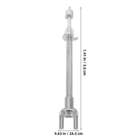 Iron Tie Rod Kit For Golf Carts With Front Inner And Outer Tie Rod Ends Beefed Up Steering Parts, dimensions 9.63x1.41 in.